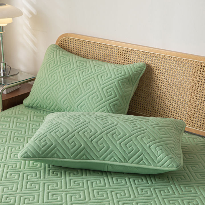 1%20Piece%20Waterproof%20jacquard%20Fabric%20Pillowcase%20Moisture%20And%20Sweat%20Proof%20Pillow%20Cover%2048x74cm%20For%20Bedroom%20Home%20Hotel%20Detor%20-%20Image%206