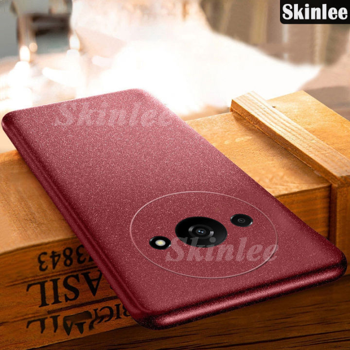 Phone case For Redmi A3 Back cover Matte Silicone Super Scrub