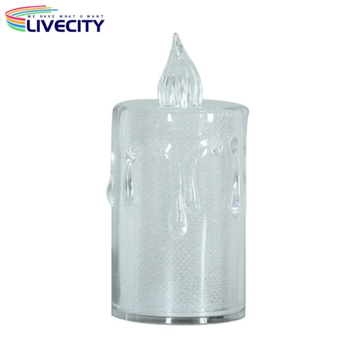 Crystal%20Chandelier%20Set%20Sparkling%20Crystal%20Led%20Candle%20Lights%20for%20Wedding%20Home%20Decor%20Set%20of%203%20less%20Than%203d%20Flickering%20Flame%20Candles%20-%20Image%204