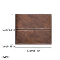 Avro Premium Men's High Quality Money Bag For Men Soft PU Leather Wallet For Men Short Wallet's Fashion Vintage Wallet's Casual Male Wallet Multi-Card Soft Purse Multi-function Moneybag For Man - Wallet For Men - Moneybag For Men.