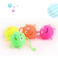 LED Light Ball Smile Face Bouncy Ball Flashing Ball Sensory Toy Light up Glowing Balls Sensory Bouncy Toy Squeeze Sensory Toys Christmas Gift Goodie Bag Filler dutiful.