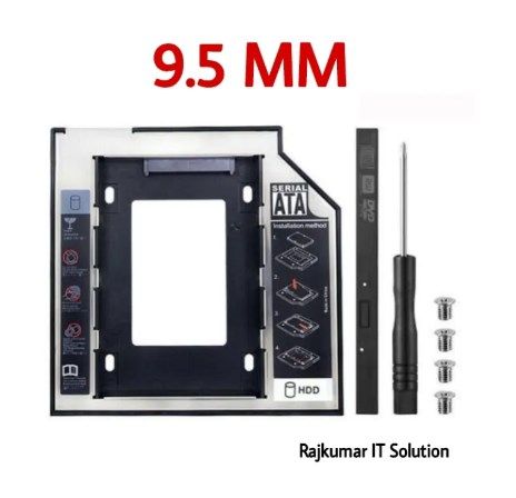 High%20Quality%20Universal%20Caddy%209.5mm%20(%20Comparable%20Fit:%209mm)%20SATA%20to%20SATA%202nd%20SSD%20HDD%20Hard%20Drive%20Caddy,%20Support%20All%20Brand%20Laptop%20-%20Image%202