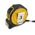 TOLSEN 26ft Measuring Tape (8 Meter )with Nylon Coated Blade Industrial TPR Handle Model: 36005. 