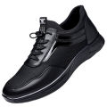 【selevn roind】 Men Genuine Leather Casual Shoes Height Increasing Durable Sole Man Breathable Sport Shoes Fashion Trend Waterproof Men Sneakers. 