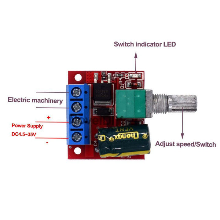 Mini%205A%2090W%20PWM%2012V%20DC%20Motor%20Speed%20Controller%20Module%20DC-DC%204.5V-35V%20Adjustable%20speed%20controller%20Control%20governor%20switch%2024V%20-%20Image%204