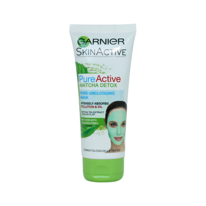 Garnier Skin Active Matcha Detox Pore Unclogging Mask 100ml