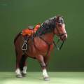 1/12 Scale Horse Figure Action Figure Accessory for 6 inch Figure Accessory.
