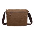 Canvas Laptop Shoulder Bag Messenger Bag Men Casual Crossbody Bags School Bookbag. 
