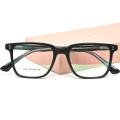 Eyeglasses Strong Rectangle Eye Glasses Metal Shield Clear Lens Glasses Prescription Eyeglass For Men Women.