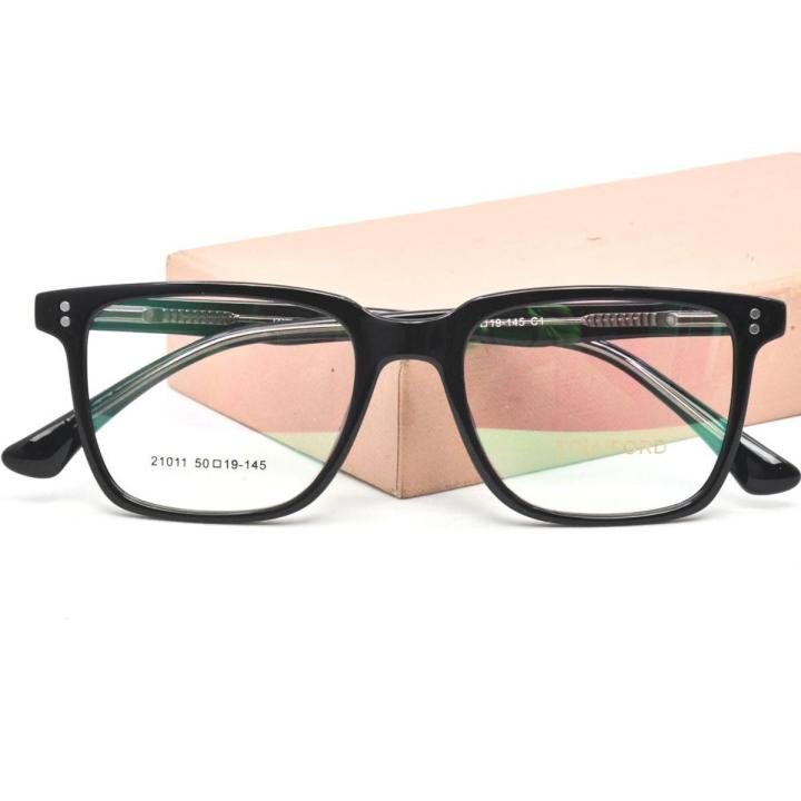 Eyeglasses Strong Rectangle Eye Glasses Metal Shield Clear Lens Glasses Prescription Eyeglass For Men Women