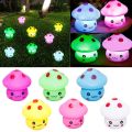 Led Mushroom Night Light Cute Animal Silicone Nursery Rechargeable Table Lamp Bedside. 