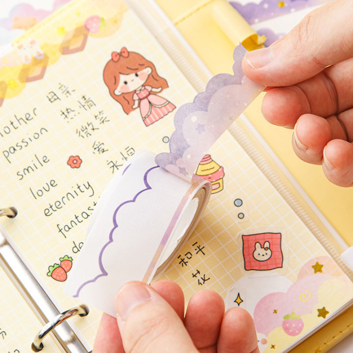 25mm*3m%20Cute%20Stars%20Clouds%20Decorative%20Adhesive%20Tape%20Masking%20Washi%20Tape%20Diy%20Scrapbooking%20Sticker%20Label%20korean%20Stationery%20Planners%20-%20Image%205