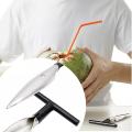 Silver Coconut Cutter - Durable and Efficient Tool for Cutting Coconuts with Precision and Ease. 