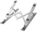 Aluminum Alloy Foldable Laptop Stand Adjustable Portable Folding Notebook Stand Foldable Laptop Stand - Laptop Table - Laptop Table. 