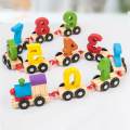 Number Train Toy Counting Montessori for Boys Girls 3 4 5 6 7 Years Old Kids. 