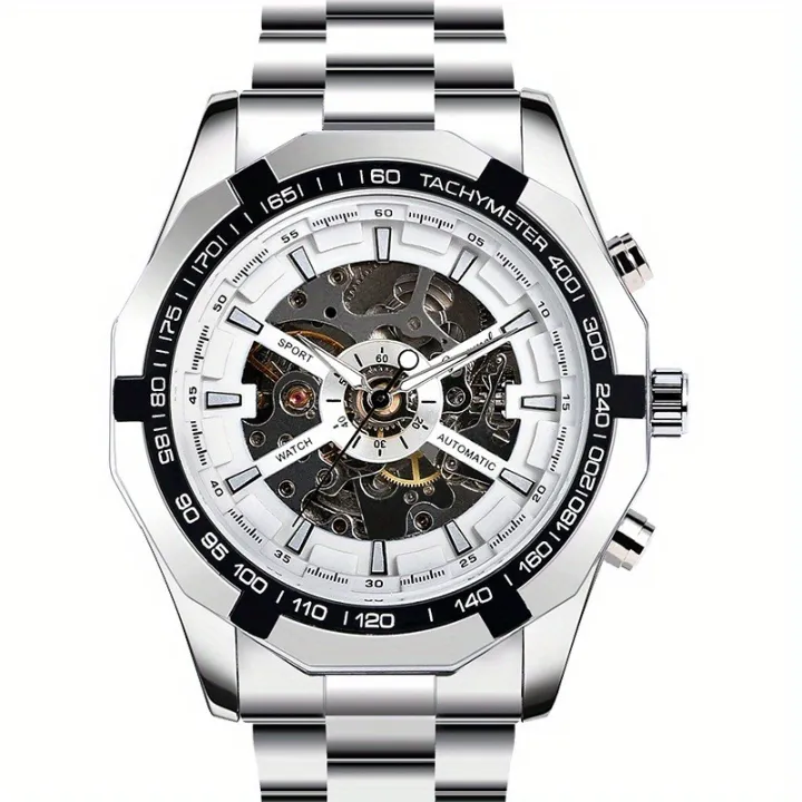 1pc%20Men%20Business%20Casual%20Skeleton%20Automatic%20Mechanical%20Watch%20Fashion%20Luminous%20Steel%20Band%20Mechanical%20Watch%20-%20Image%202