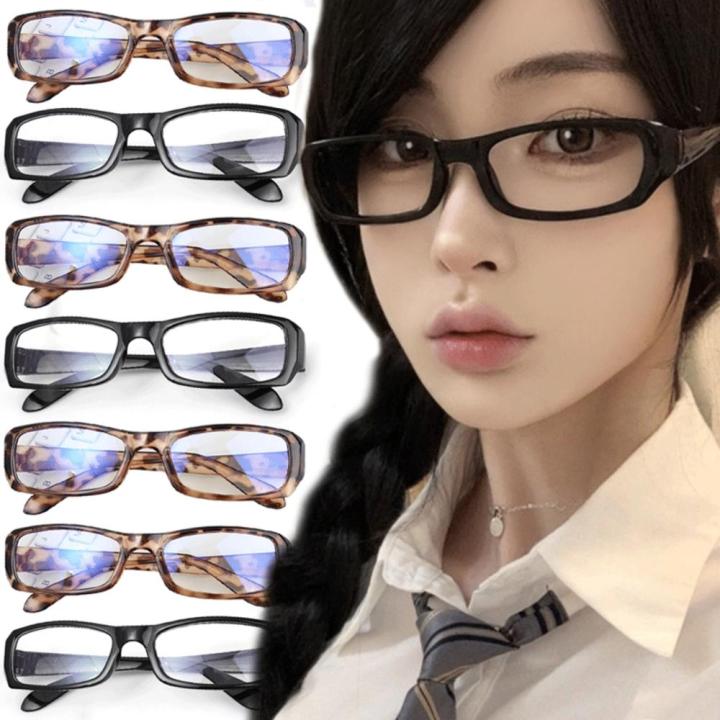 Blue%20Light%20Blocking%20Eyeglasses%20Japanese%20Design%20Square%20Frame%20Retro%20Spectacles%20Small%20Frame%20Lenses%20Blue%20Light%20Glasses%20for%20Women's%20Glasses%20Harajuku%20Fashion%20Night%20Reading%20Screen%20Eye%20Protection%20-%20Image%202