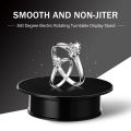 KOGEEK 360 Degree Electric Rotating Turntable Display Stand for Photography Video Shoo-ting Props Jewelry Display Turntable.