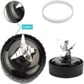 Blender Blades Replace Blender Blades with 2 Washer Rubber for Auto IQ BL486 BL642 N102 BL682.