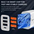 20W USB Fast Wall Charger USB Type C PD Charger 3.0 Digital 3 USB Quick Charging For iPhone 14 13 Samsung Xiaomi EU US UK Plug. 