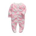 Sleepwear for Newborn Boys and Girls Long Sleeved Cute Print Cotton Fashion Pajamas 0-12 Months Sleepsuit Baby Clothing.
