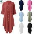 Sexy & Elegant Midi Shirt Dress for Women – Perfect for Summer & Beach Days.