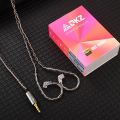 QKZ T1 Earphone Cable QDC Type Copper Silver-plated Upgrade Cable 3.5mm Wired Headphones For KZ ZSN PRO ZS10 pro EDX TRN CCA.
