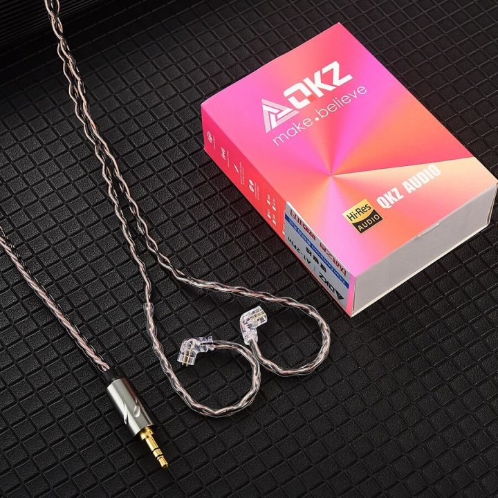 QKZ%20T1%20Earphone%20Cable%20QDC%20Type%20Copper%20Silver-plated%20Upgrade%20Cable%203.5mm%20Wired%20Headphones%20For%20KZ%20ZSN%20PRO%20ZS10%20pro%20EDX%20TRN%20CCA%20-%20Image%206