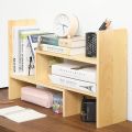 Adjustable Desk Storage Organizer Display Shelf Book Rack.