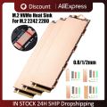 0.8/1mm/2mm Lap Copper Solid State Hard Disk Cooler Radiator M.2 Nvme Ssd Heatsink With Thermal Pad For M.2 2242 2280. 