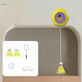 Indoor Badminton Trainer with Racket Practice for Activity.