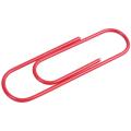 JAERBEE Super Large Paper Clips Vinyl Coated, 60 Pack 4 Inch Assorted Color Jumbo Paper Clip Holder(10 cm). 