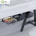 Drawer Pencil Tray Self-Adhesive Hidden Organizer Pen Box Barrel Sundries Storage Box Storage Drawers Office Drawer Organizer.