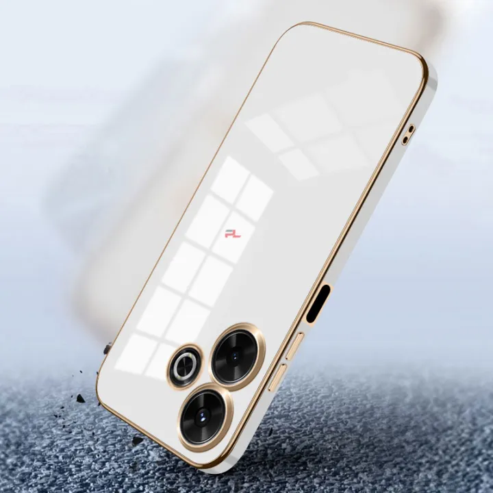 PlusCase%20for%20Xiaomi%20Redmi%2013%204G%20/%20Poco%20M6%204G%206D%20Plating%20Soft%20Case%20Lens%20Protector%20Square%20Frame%20Silicone%20Glossy%20Shockproof%20Phone%20Back%20Cover%20-%20Image%204