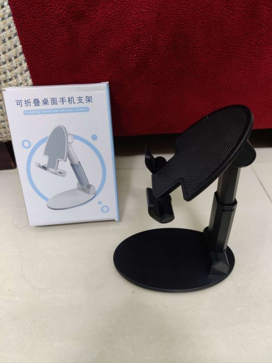 Folding%20Portable%20ABS%20Plastic%20Mobile%20Stand%20for%20Desk,Adjustable%20Height%20Angle%20iPad%20Cell%20Phone%20Stand,Foldable%20Portable%20Sturdy%20Desktop%20Phone%20Holder%20for%20Desk%20Compatible%20with%204-13inch%20Smartphone/iPhone/iPad/Kindle/Tablet%20-%20Image%203