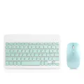 Wireless Keyboard and Mouse Set: Compact Bluetooth Keyboard (Rechargeable) with Matching Mouse. English Ergonomic Design for a Comfortable Experience on iPad, Tablets, Phones, Laptop, Android, iOS, and Windows. 