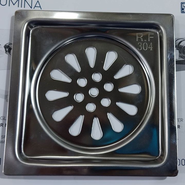 Stainless Steel Bathroom Floor Water Drain Grating (Floor Jali)