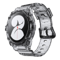 Case+band for Samsung Galaxy Watch 4 Strap Accessories transparent silicone sport bracelet correa Galaxy Watch 5 40mm 44mm band. 