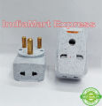 3 pin round plug,15 amp(1pcs) Multi Plug 15A 3-Pin Universal Socket Conversion Heavy Duty ..
