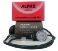 ALPK 2 Analog Blood Pressure Machine, ALPK2 Blood Pressure (BP) Cuff Aneroid Sphygmomanometer Set Adult-Size Cuff with Carrying Case for Manual Heart/Pulse Monitor Made in Japan. 