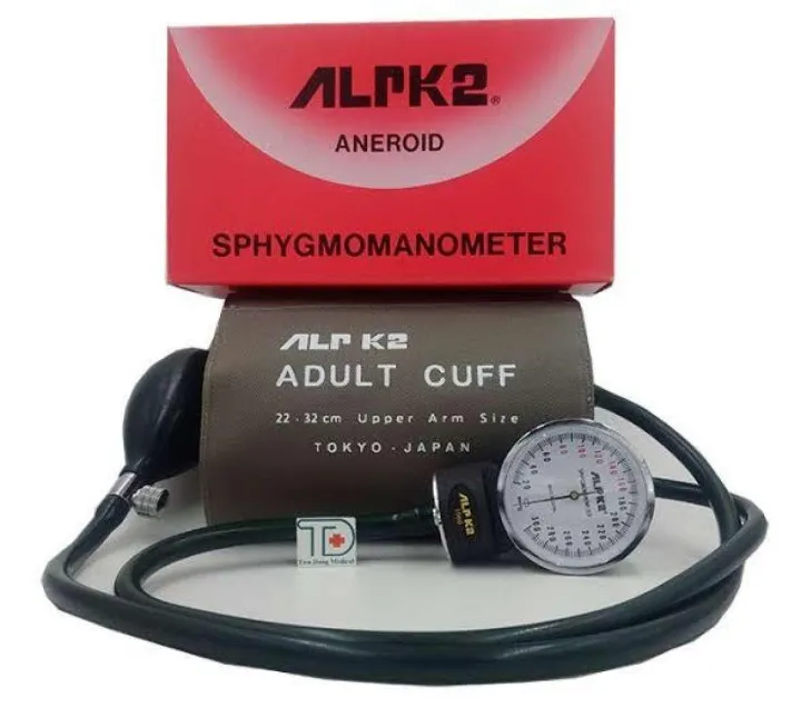 ALPK%202%20Analog%20Blood%20Pressure%20Machine,%20ALPK2%20Blood%20Pressure%20(BP)%20Cuff%20Aneroid%20Sphygmomanometer%20Set%20Adult-Size%20Cuff%20with%20Carrying%20Case%20for%20Manual%20Heart/Pulse%20Monitor%20Made%20in%20Japan%20-%20Image%203