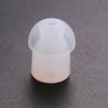 Straight Listen Only Transparent Flexible Acoustic Tube Earpiece 3.5mm Earphone headset Mono Jack for Walkie-talkie.