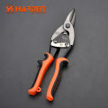 Harden 10" Aviation Snips Straight Head ( Professional & Industrial ) Chrome Vanadium Straight Aviation Tin Snip Head High quality alloy steel cutting aviation scissor snip Straight cut 570103. 