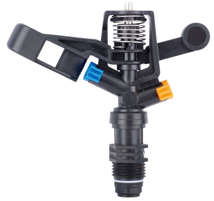 1 (one) Piece 1/2 inch Size 360 Degree Full Circle Plastic Sprinkler for Farm, Lawn, Garden Sprinkler Irrigation