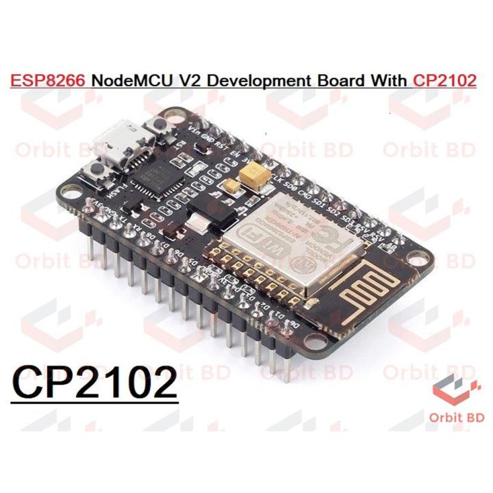 CP2102 ESP8266 NodeMcu ESP-8266 CP-2102 Internet Of Things Development Board Based ESP8266 CP2102 Module Electronics Circuitry & Parts