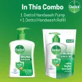 ( Free Tiffin Box ) Dettol Handwash Original 200ml Pump and 170ml Refill Combo.