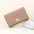 SeaGloca New Korean Fashion Zipper Pocket Medium Size PU Leather Trifold Wallet For Woman No 1710.