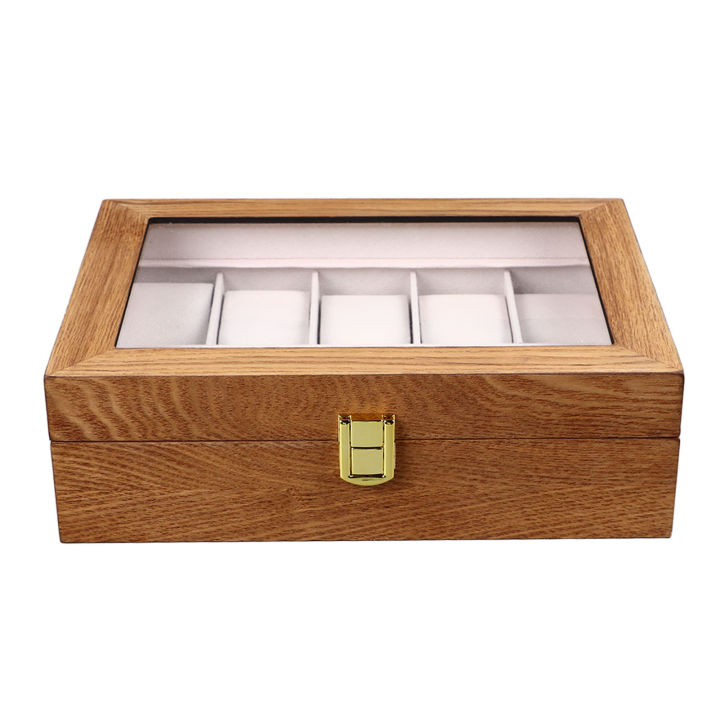 Watch%20Organizer%20Wooden%20Watch%20Box%2010%20Slots%20Large%20Watch%20Display%20Storage%20Case%20with%20Clear%20Lid%20for%20Bracelet%20Necklace%20Wooden%20Watch%20Box%20-%20Image%205