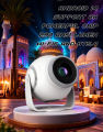 Smart Android Projector TP360 4K Home Theatre  WiFi6 Bluetooth 5.4 290 Ansi portable Projector with HDMI, USB, and Audio jack Port for Entertainment. 