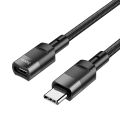 Hoco U107 Type C Male to Type-C Female USB2.0 Extension Cable 1.2m. 